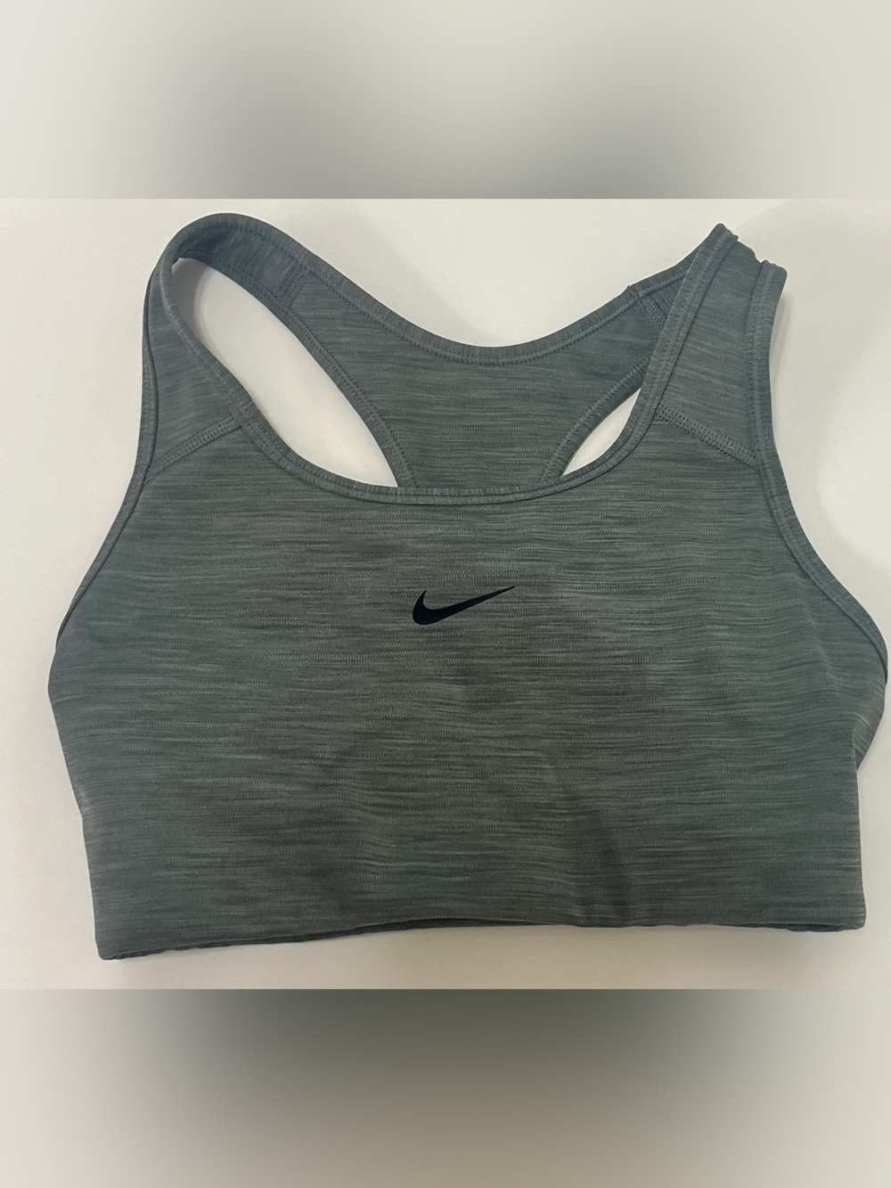 Nike Gray Racerback Sports Bra small